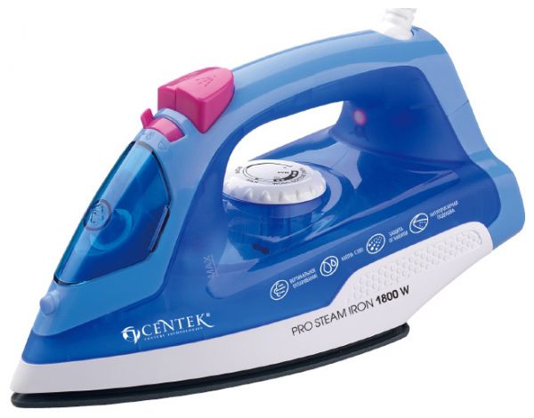 Утюг Centek CT-2348 BLUE 1800 Вт синий