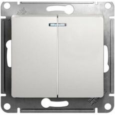 Выключатель Schneider Electric Glossa[gsl000151] белый